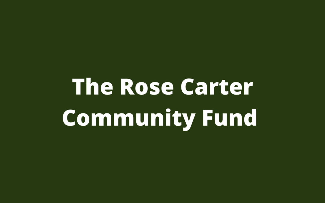 Spano Foundation Unveils Rose Carter Community Fund to Strengthen and Empower Local Communities